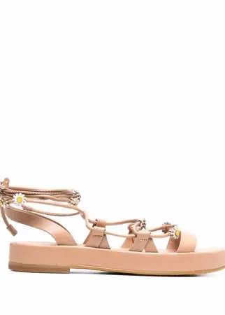 Kate Spade сандалии со шнуровкой