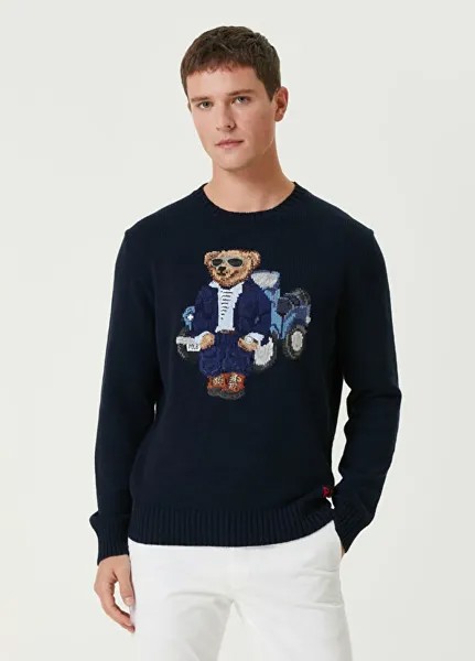Футболка с вышитым логотипом Polo Ralph Lauren, бежевый