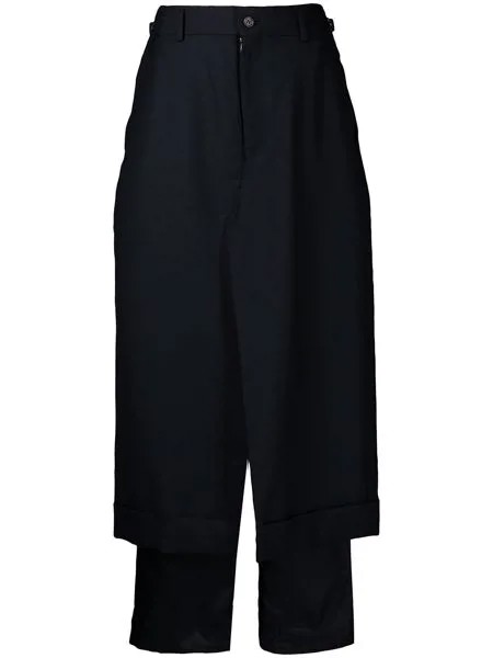 Comme Des Garçons Noir Kei Ninomiya укороченные брюки