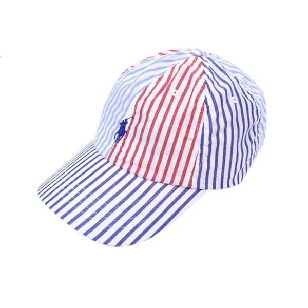 Бейсбольная кепка Polo Ralph Lauren Hap в полоску - Многоцветный -
