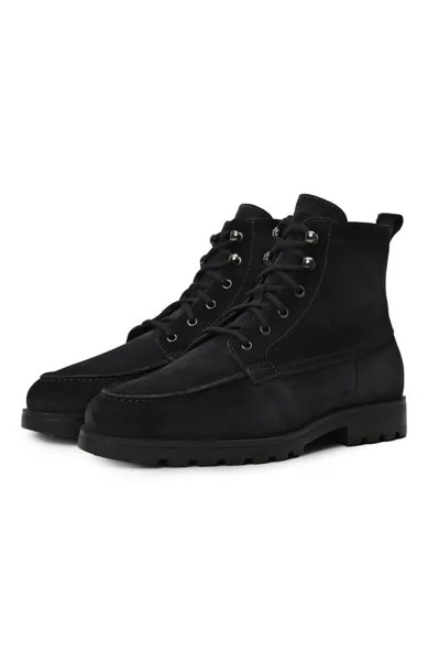 Замшевые ботинки Detroit Santoni