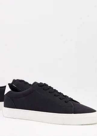 Черные кроссовки на массивной подошве ASOS DESIGN-Черный цвет
