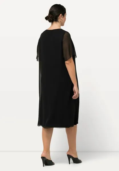 Летнее платье LAYERED Ulla Popken, черный