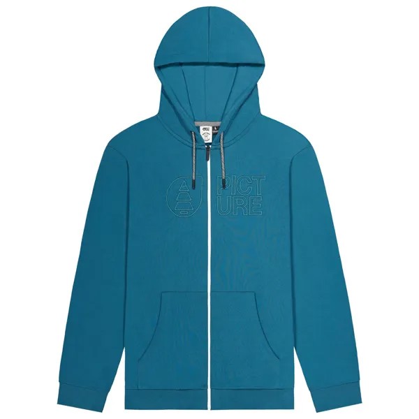 Толстовка с капюшоном Picture Basement Zip, цвет Roc Blue