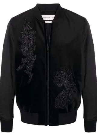 Alexander McQueen бомбер с пайетками