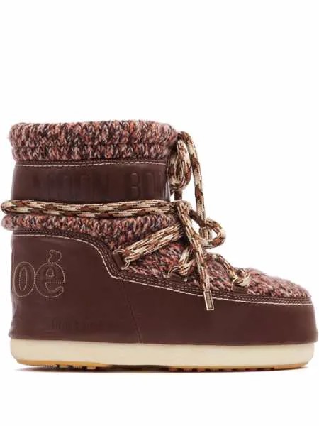 Moon Boot ботинки из коллаборации с Chloé