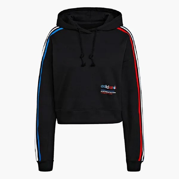 Худи Adidas, черный/красный/белый/синий