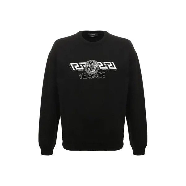 Хлопковый свитшот Versace