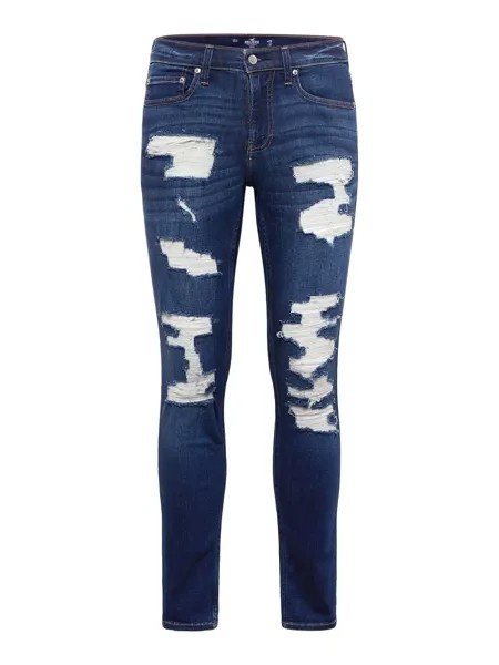 Обычные джинсы Hollister, темно-синий