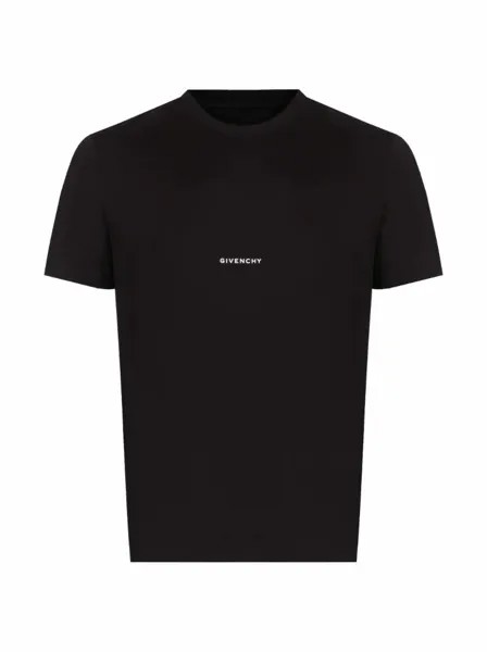 Хлопковая футболка с логотипом Givenchy