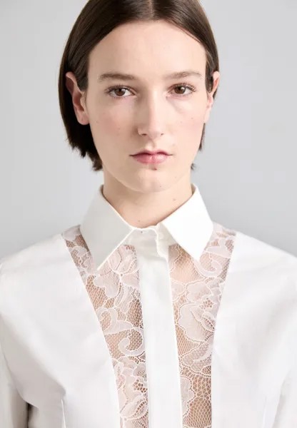 Блузка на пуговицах Fitted Shirt Materiel, белая