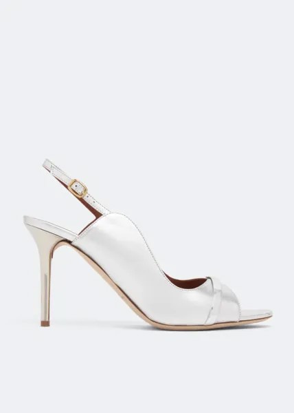 Сандалии MALONE SOULIERS Jenny 85 sandals, серебряный