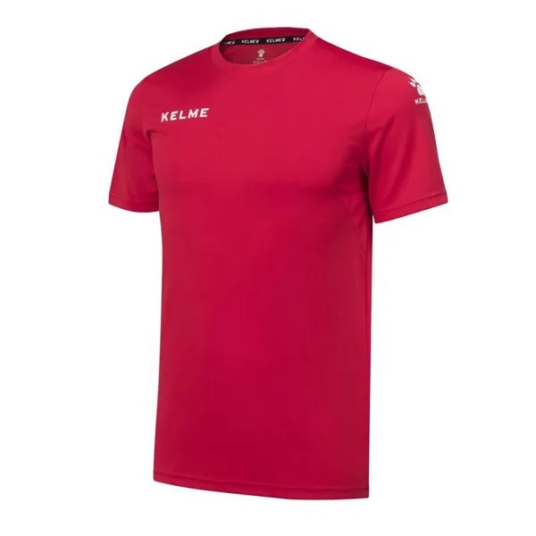 Футболка с короткими рукавами Kelme Красная футболка унисекс для кампуса
