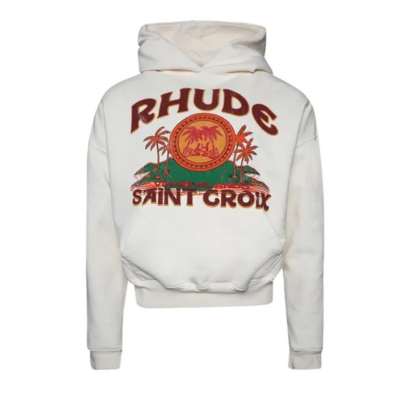 Худи Rhude Saint Croix 'Vintage White', белый