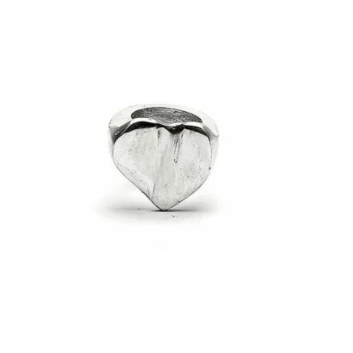 Итальянское кольцо из алюминия Vestopazzo серебряного цвета