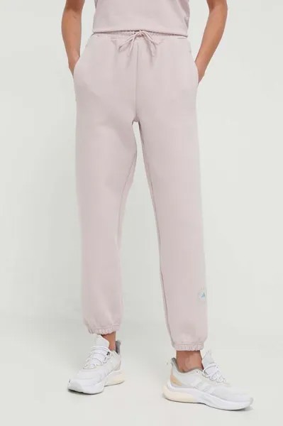 Спортивные штаны adidas by Stella McCartney, розовый