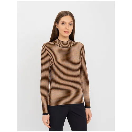 Водолазка женская, Gerry Weber, 978003-35710-7082, коричневый, размер - 40
