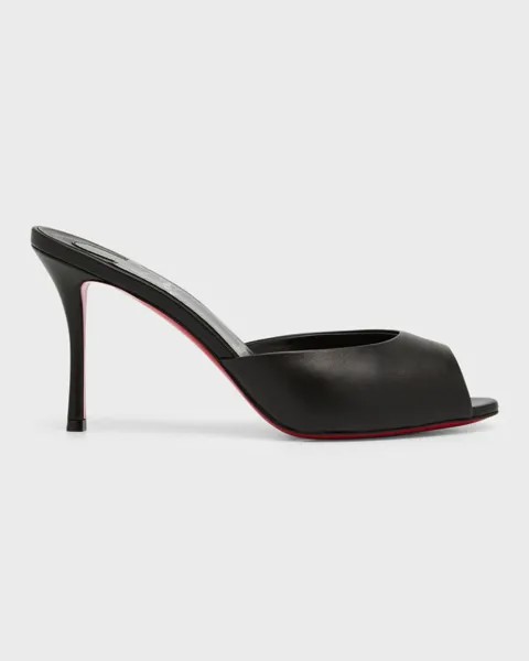 Шлепанцы Me Dolly Napa с красной подошвой Christian Louboutin