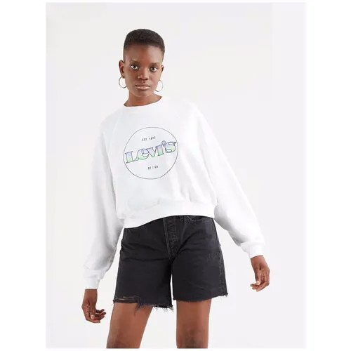 Свитшот Vintage Raglan Crew Levi's® 18722-0013 Белый 46