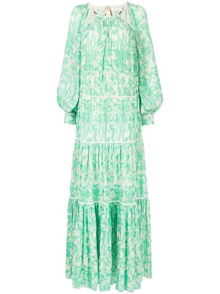 Jonathan Simkhai длинное платье с вырезами