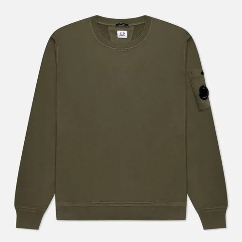 Мужская толстовка C.P. Company Cotton Fleece Resist Dyed зелёный, Размер XXL