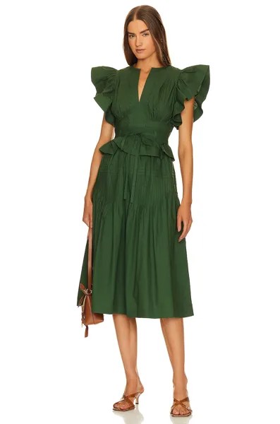 Платье Ulla Johnson Florence, цвет Juniper