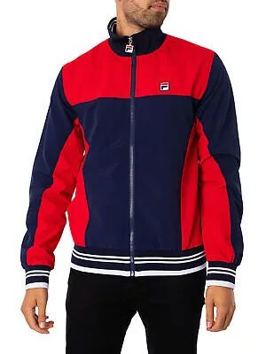 Мужская спортивная куртка на молнии Fila Alfonso, красная