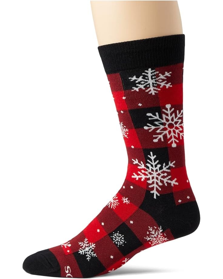 Носки Socksmith Snowflake Plaidern, красный