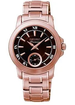 Японские наручные  женские часы Seiko SRKZ64P1. Коллекция Premier