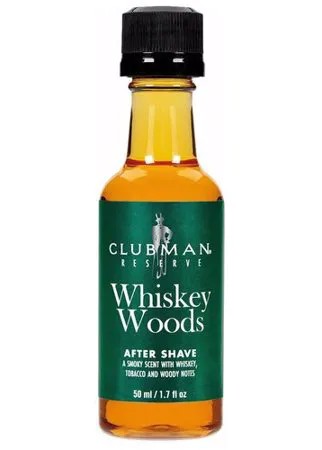 Лосьон после бритья After Shave Whiskey Woods Clubman, 50 мл