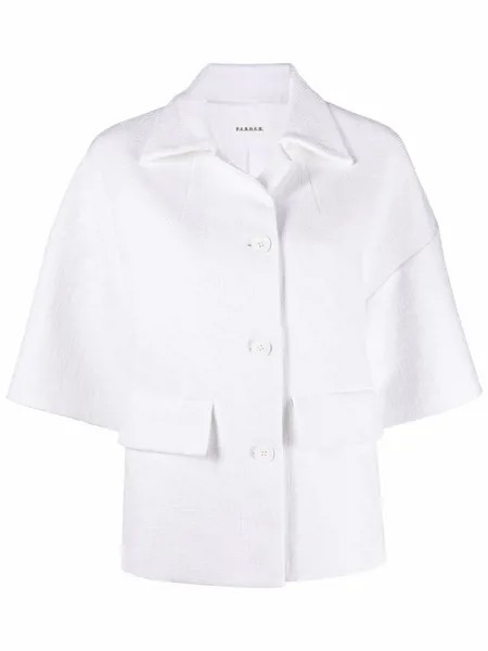 P.A.R.O.S.H. short-sleeved cotton jacket