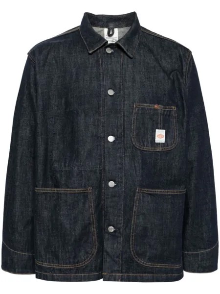 Nudie Jeans джинсовая куртка Howie Chore, синий