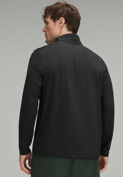 Футболка с длинным рукавом Logo Sport Long-Sleeve lululemon, черная