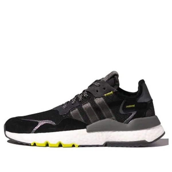 Кроссовки ночные джоггеры Adidas, черный