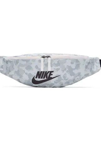 Серая камуфляжная сумка-кошелек на пояс Nike Heritage-Серый