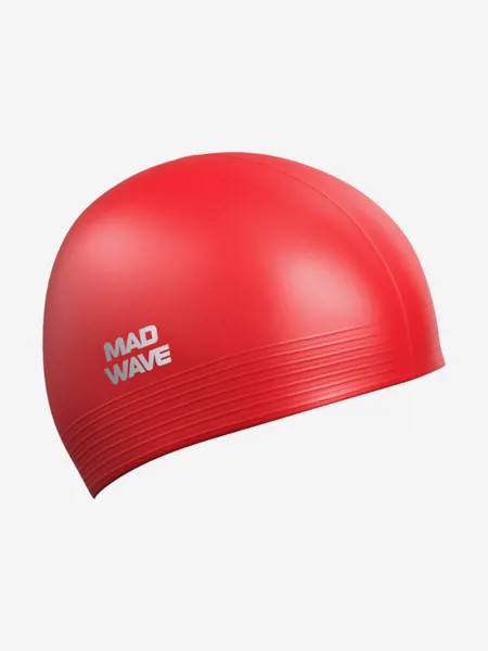 Латексная шапочка Mad Wave Solid, Красный