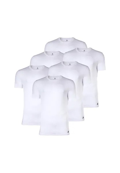 Мужская футболка, 6 шт. в упаковке — Active Core Cotton, круглый вырез, круглый вырез, однотонная adidas