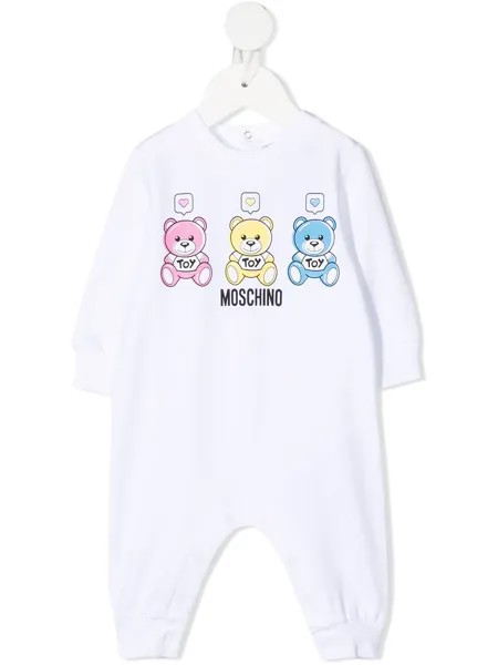 Moschino Kids пижама с принтом