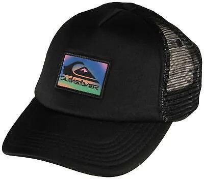 Кепка Quiksilver Boys Sea Zephyr Trucker, черная, новинка