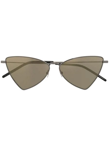 Saint Laurent Eyewear солнцезащитные очки Jerry в геометричной оправе