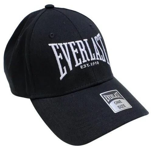 Бейсболка Everlast, размер one size, черный