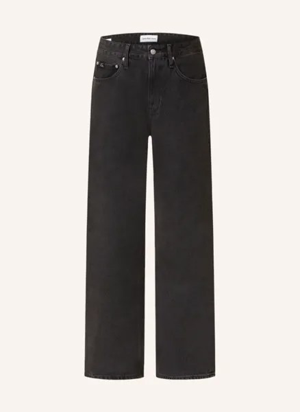 Джинсы 90s прямого прямого кроя Calvin Klein Jeans, черный