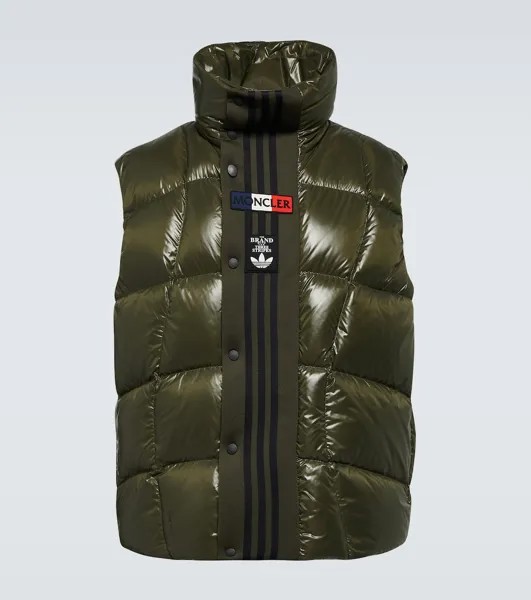 Пуховик adidas bozon x Moncler Genius, зеленый