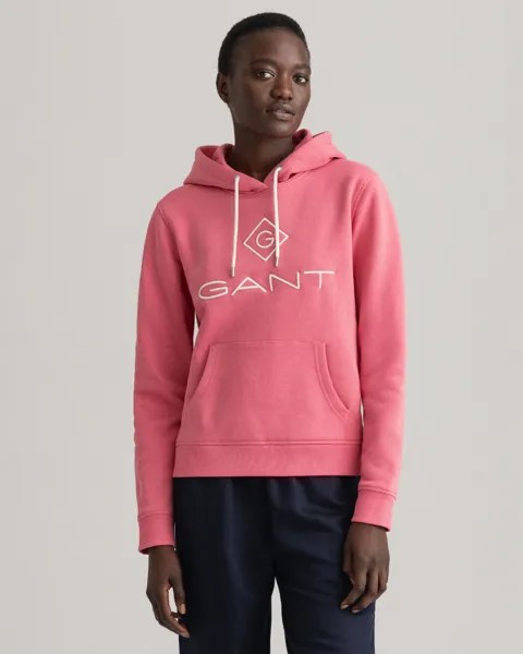 Женское худи Gant, розовое