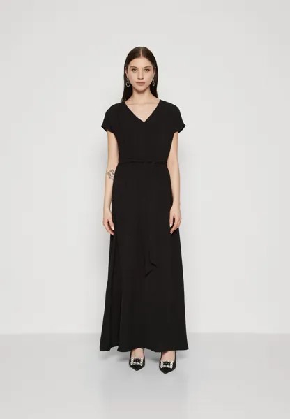 Платье макси VMALVA V NECK DRESS Vero Moda, цвет black