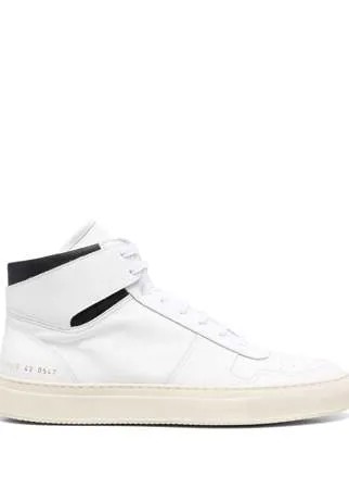 Common Projects высокие кеды на шнуровке