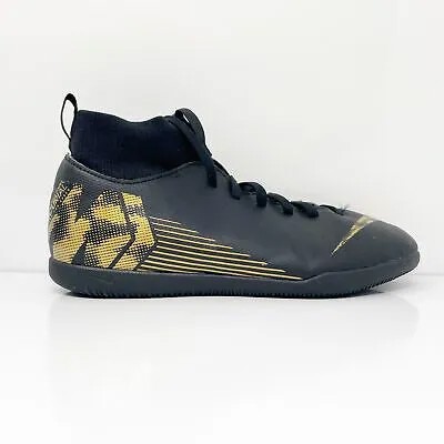 Черные футбольные бутсы Nike Boys Mercurial Superfly 6 Club IC AH7346-070 4,5 года