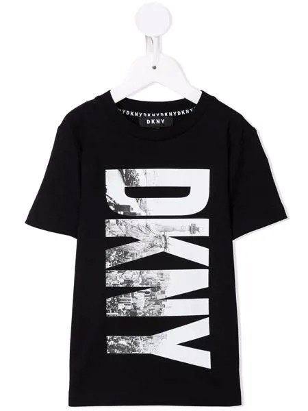 Dkny Kids футболка с логотипом