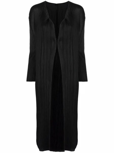 Pleats Please Issey Miyake плиссированное пальто