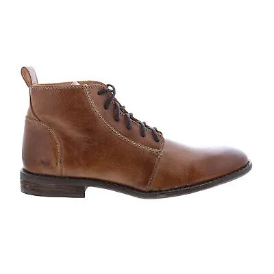 Мужские коричневые кожаные повседневные классические ботинки на шнуровке Bed Stu Louis F403161 9,5
